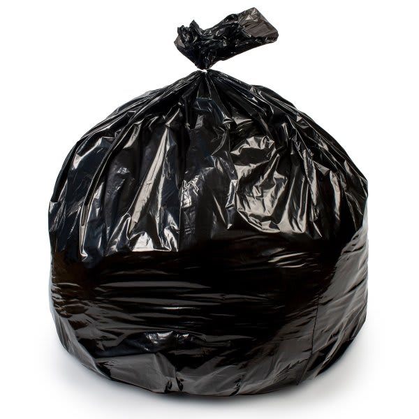Colonial Bag Corporation 55 Gal. Clear Trash Can Liners (50-Case)