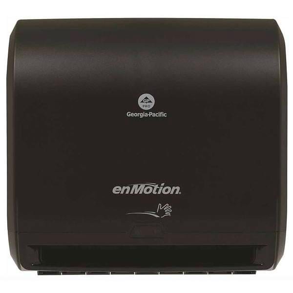 Enmotion 10" 1-Roll Automated Touchless Roll Paper Towel Dispenser, Black