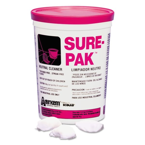 Skilcraft Ecolab Sure Pak Floor Cleaner Fresh Scent