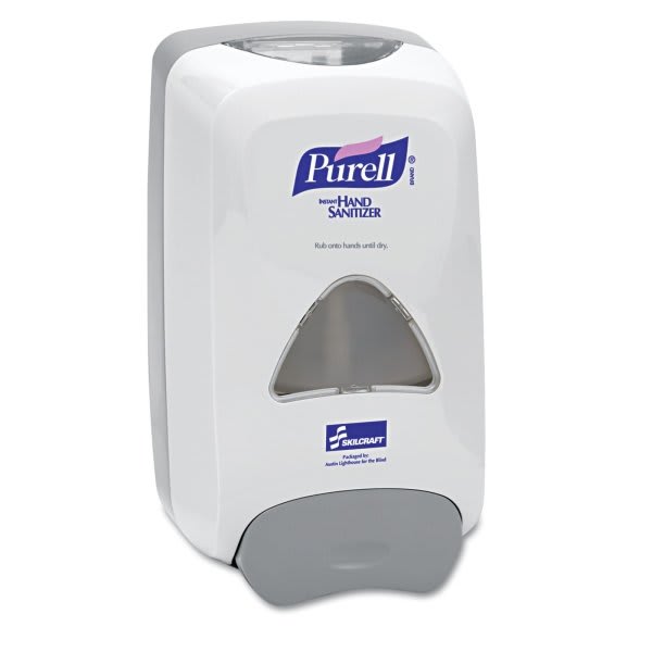 Skilcraft Purell Hand Sanitizer Foam Dispnr 1,200 Ml 6.1 X 5.1 X 10.6