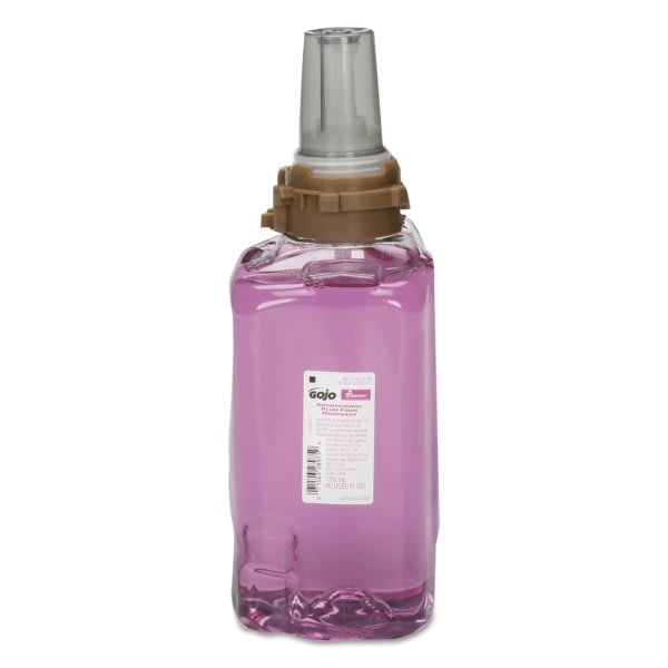 Skilcraft Gojo Antibacterial Foam Handwash, 1250 mL Refill, Plum Scent,Case Of 3