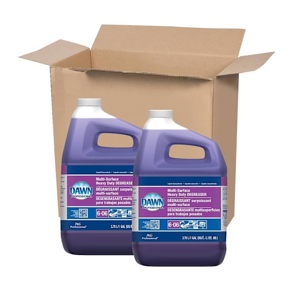P&G PRO Dawn Professional Kitchen Surface Degreaser, Closed Loop, 1 Gallon, Case Of 2