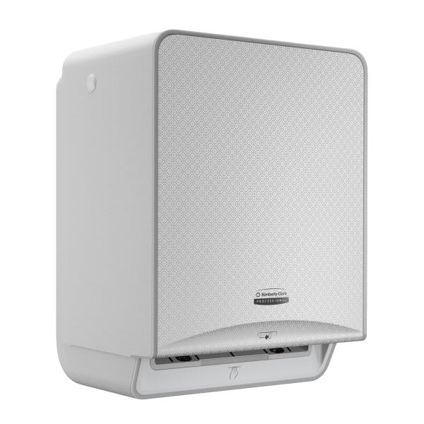 Kimberly-Clark Icon Automatic Hard Roll Towel Dispenser, Faceplate, Silvr Mosaic