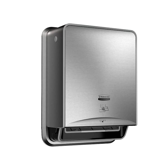 Kimberly-Clark Icon Automatic Roll Towel Narrow Dispenser, Housing Stainless Steel