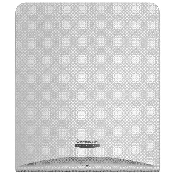 Kimberly-Clark Icon Automatic Hard Roll Towel Dispenser, Faceplate, Silver Mosaic