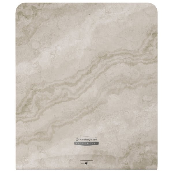 Kimberly-Clark Icon Automatic Hard Roll Towel Dispenser, Faceplate, Warm Marble