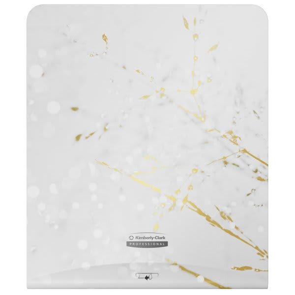 Kimberly-Clark Icon Automatic Hard Roll Towel Dispenser, Faceplate, Cherry Blossom