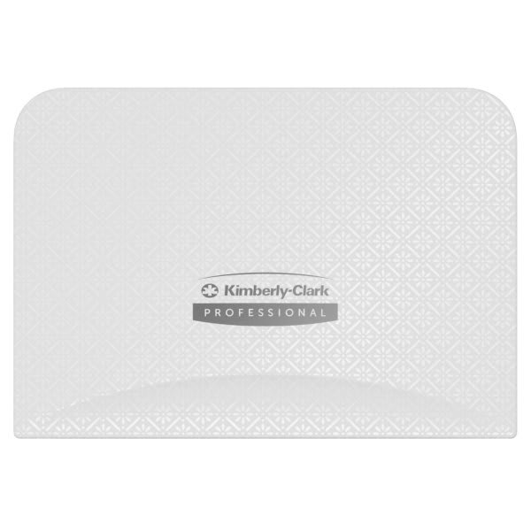 Kimberly-Clark ICON 58771 Faceplate, For 2 Roll Vertical Coreless Standard Roll Toilet Paper Dispenser, White Mosaic