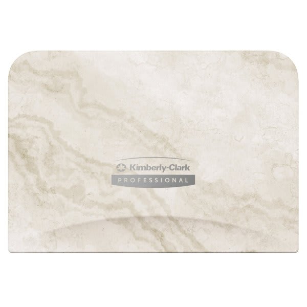 Kimberly-Clark ICON 58791 Faceplate, For 2 Roll Vertical Toilet Paper Dispenser, Warm Marble