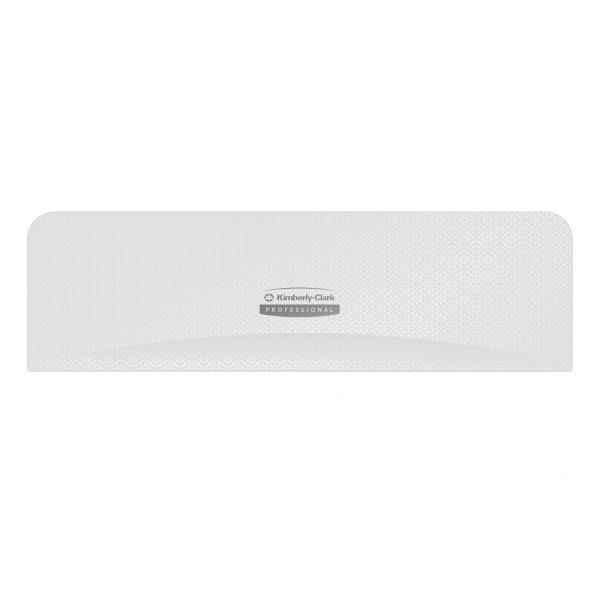 Kimberly-Clark ICON 58772 Faceplate, For 2 Roll Horizontal Coreless Standard Roll Toilet Paper Dispenser, White Mosaic
