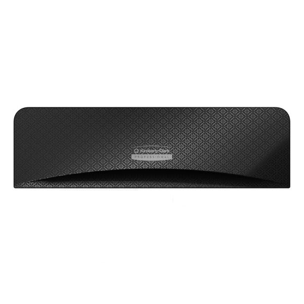 Kimberly-Clark ICON 58782 Faceplate, For 2 Roll Horizontal Coreless Standard Roll Toilet Paper Dispenser, Black Mosaic