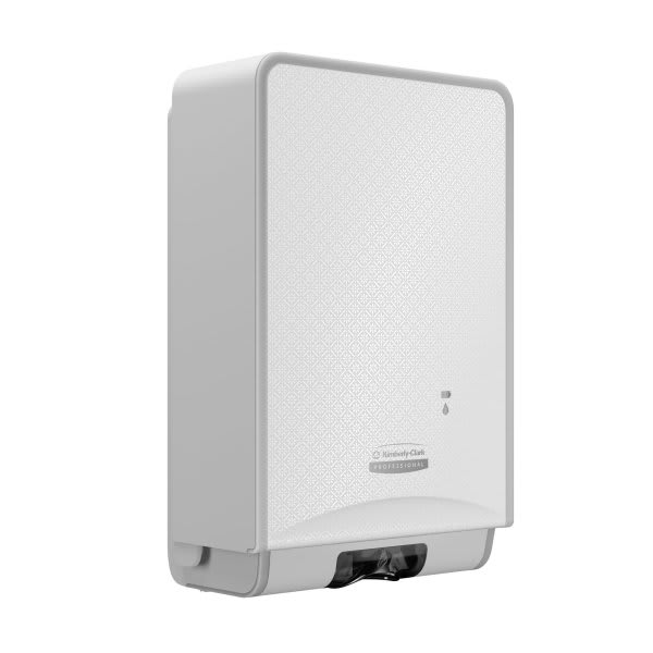 Kimberly-Clark Icon Automatic Soap And Sanitizer Dispenser, White Mosaic
