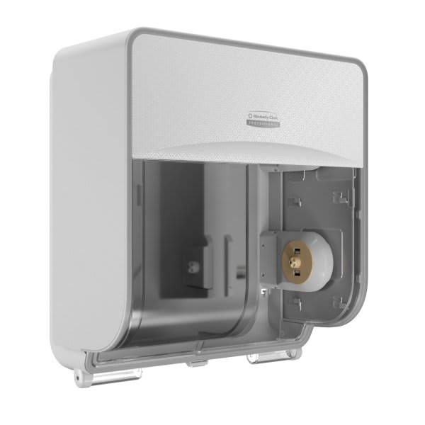 Kimberly-Clark Icon 58713 4 Roll Crls Standard Roll Toilet Paper Dispenser, Faceplate