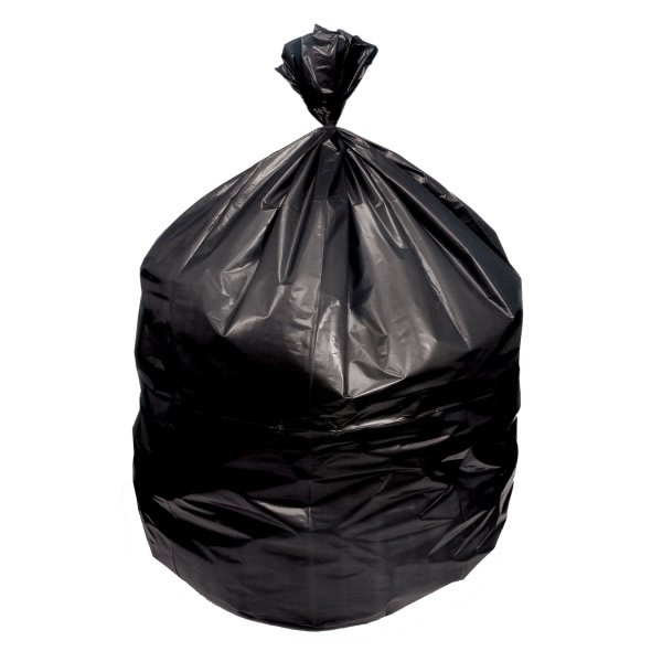 Maintenance Warehouse Pcr Accufit Can Liner 32 Gal. 0.9 Mil Low-Density, Black, 33" X 44" Case Of 100