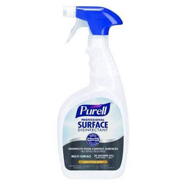 Purell Professional Surface Disinfectant Spray Citrus Scent 32 Oz. Case Of 6