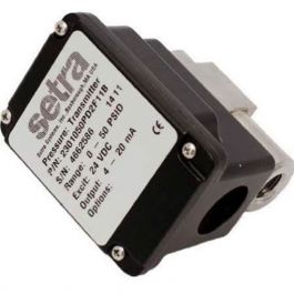 Setra 2301025PD2F11B Differential Pressure Transducer 0-25 PSI 1/4" NPT 4-20mA Output
