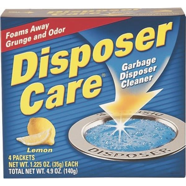 Summit Brands Glisten Disposal Care Garbage Disposal Cleaner, Lemon Scent