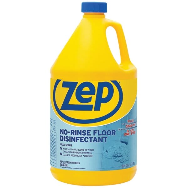 Zep 1 Gal. Antibacterial Disinfectant Cleaner, Case Of 4