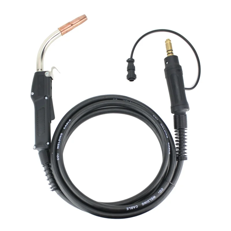 250 Amp MIG Gun compatible with Lincoln / Tweco, 12 Feet Cable, Two-Pin Signal