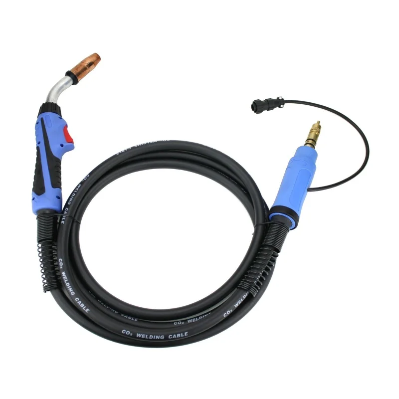 250 Amp MIG Gun compatible with Miller – 12 Feet Cable, Two-Pin Signal Connector