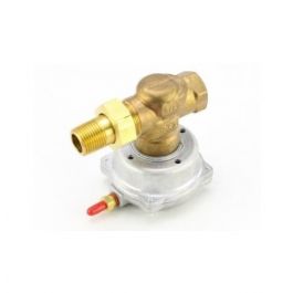 Siemens 256-02033A 1/2" 2-Way Valve Assembly 2" Pneumatic Actuator 0.63Cv Linear N/O