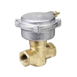 Siemens 256-02038A 1/2" N/O 2-Way Valve Assembly 2" Pneumatic Actuator 10-15 PSI 2.5Cv