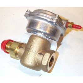 Siemens 257-02031 1/2" 2-Way Valve Assembly 2" Pneumatic Actuator 0.4Cv 3-8PSI N/O FxUM