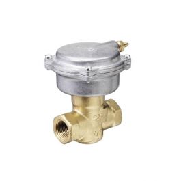 Siemens 257-02058 1/2" 2-Way Pneumatic Actuator Valve Assembly 2" 4 Cv 3-8 PSI 2"-Top N/O S/S FXF