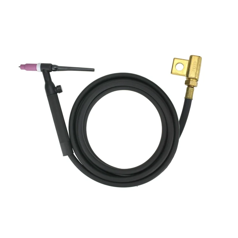 26 Series – 200 Amp – Air Cooled – TIG Torch – 1-Piece Cable – Stud Connector