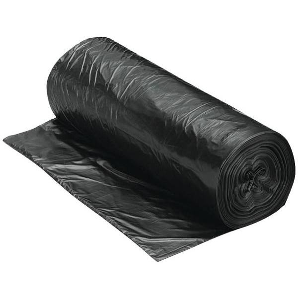Berry Plastics 44 Gal Black High-Density Trash Bags Case Of 250