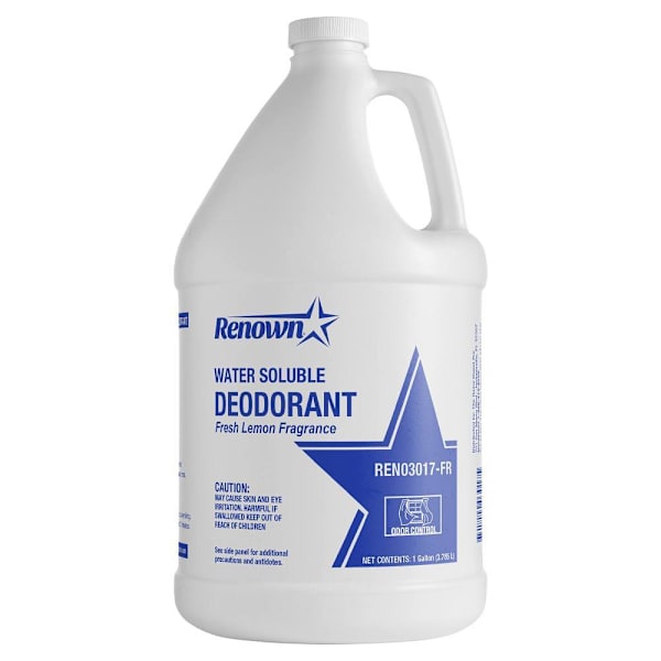 Renown Conqueror 103 Concentrated Fragrance Booster Lemon Scent, 1 Gal, Case Of 4