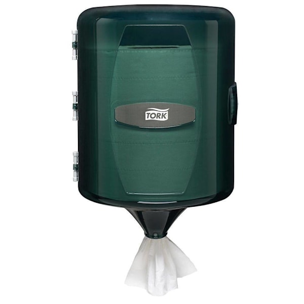 Tork Centerfeed Hand Towel Dispenser, Smoke, M23 System, High-Capacity Design
