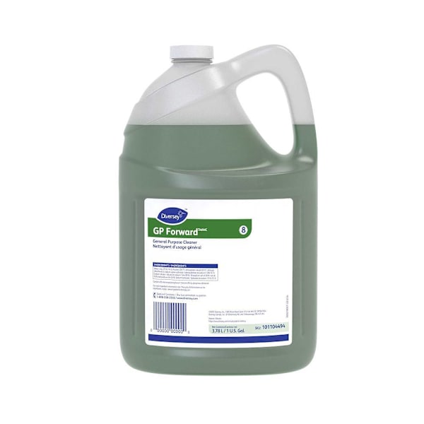 Diversey Gp Forward Multi Surface Floor Cleaner, 1 Gal, Case Of 4