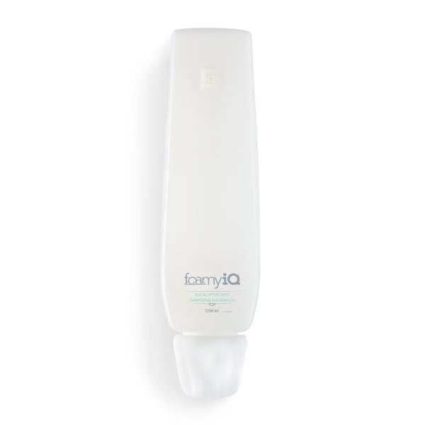 Spartan foamyiQ Sanitizing Foaming Handwash, Eucalyptus Mint , 1250 Ml, Case Of 4