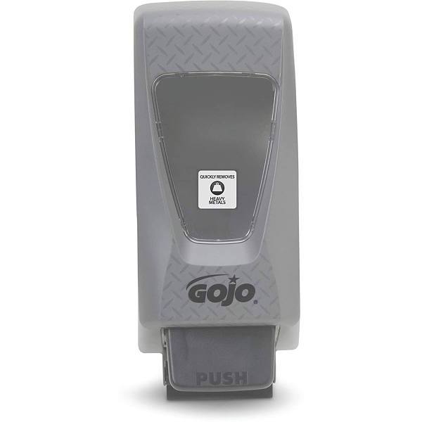 Gojo PRO Tdx 2000 Push-Style Hand Soap Dispenser, Heavy Hand Cleaner Or Soap Refills, Gray, 2000 mL