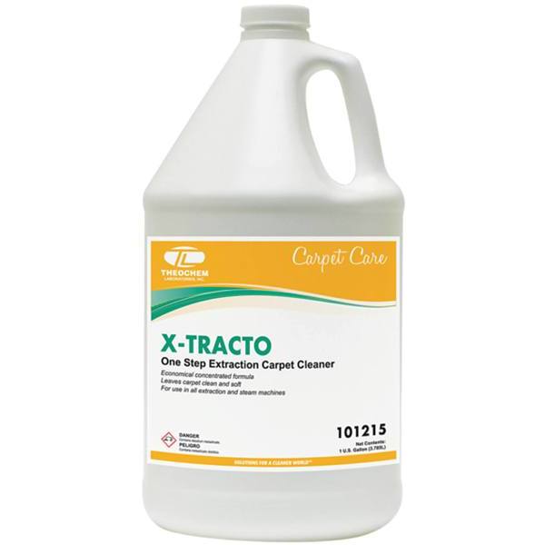 Theochem Laboratories X-Tracto 1 Gal. Carpet Cleaner Case Of 4