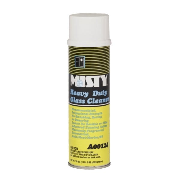 Misty 20 Oz Heavy-Duty Aerosol Glass Cleaner (Citrus) (12-Carton)