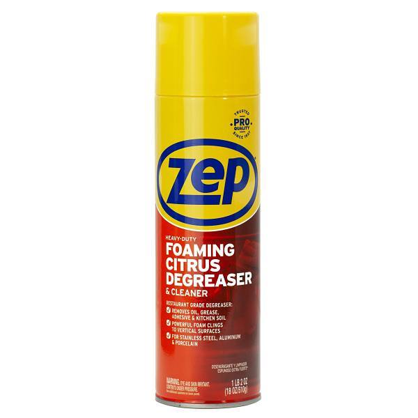Zep 18 Oz Heavy-Duty Foaming Citrus Degreaser Case Of 6
