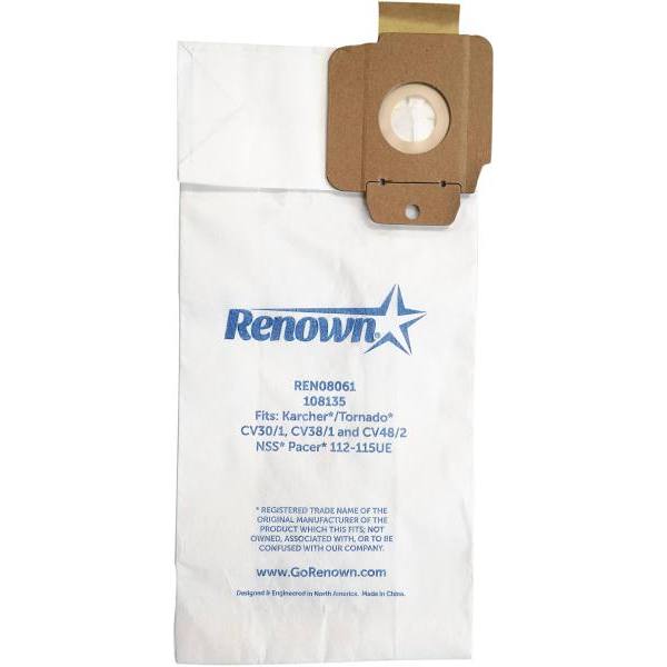 Renown Ren08061 Vacuum Bag Package Of 10