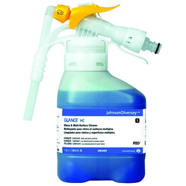 Diversey 1.5 Liter Rtd Glance Glass And Surface Cleaner Case Of 2