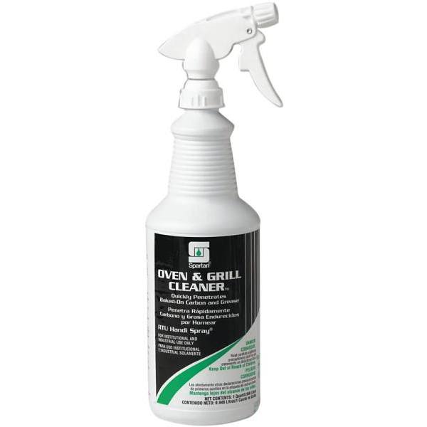 Spartan Oven And Grill Cleaner, Lemon Scent, 1 Qt, Case of 12