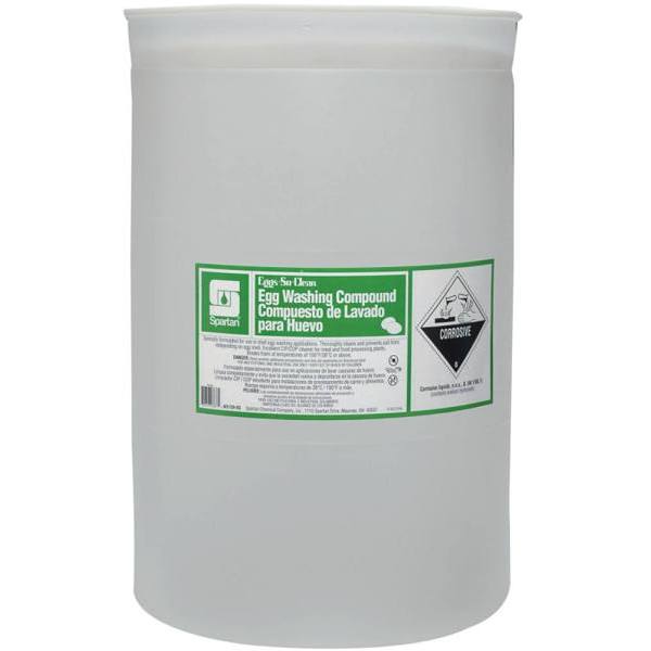 Spartan Eggs-So-Clean Egg Washing Compound Food Production Sanitation Cleaner, 55 Gal