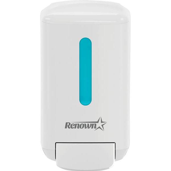 Renown Rb4 Manual Hand Soap Dispenser For Renown 1250 mL Fmx-12 Refills, White