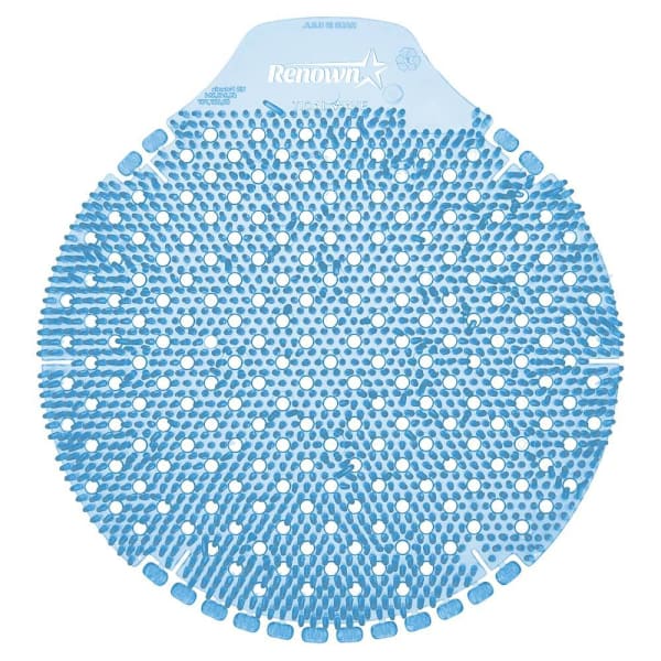 Renown Tidal Wave 60-Day Anti-Splash Urinal Screen, Cotton Fresh Scent, Package Of 6
