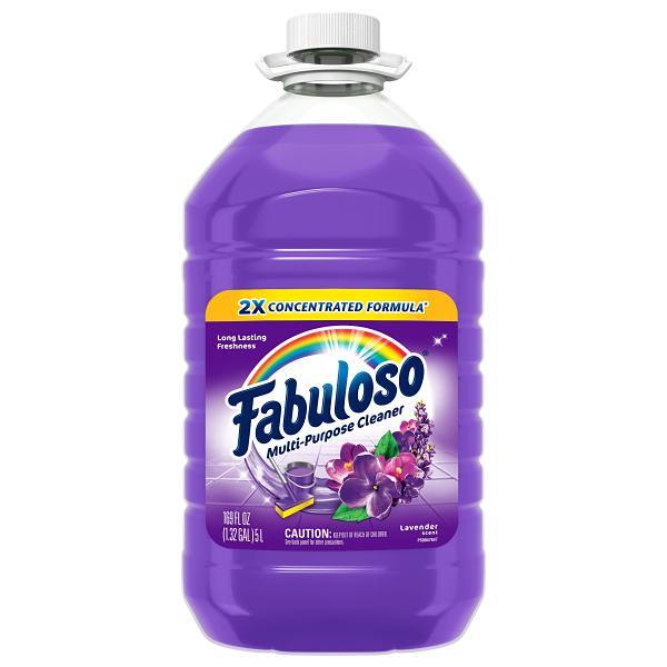 Fabuloso Multi-Use Cleaner, Lavender Scent, 169 Oz Bottle, Case Of 3
