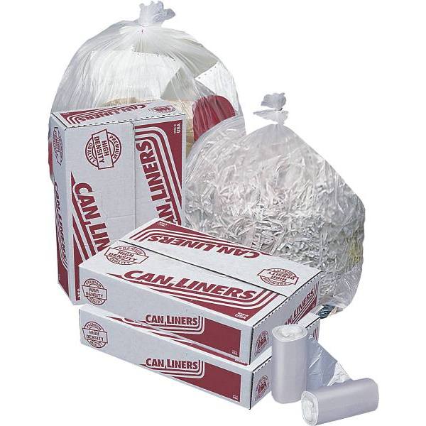 Pitt Plastics 30 Gal. Natural High-Density Trash Bags (250-Case)