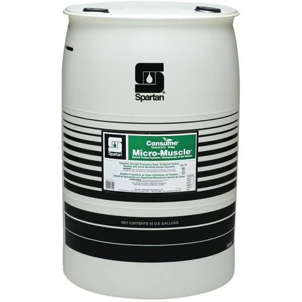 Spartan Consume Micro-Muscle Industrial Degreaser,55 Gal
