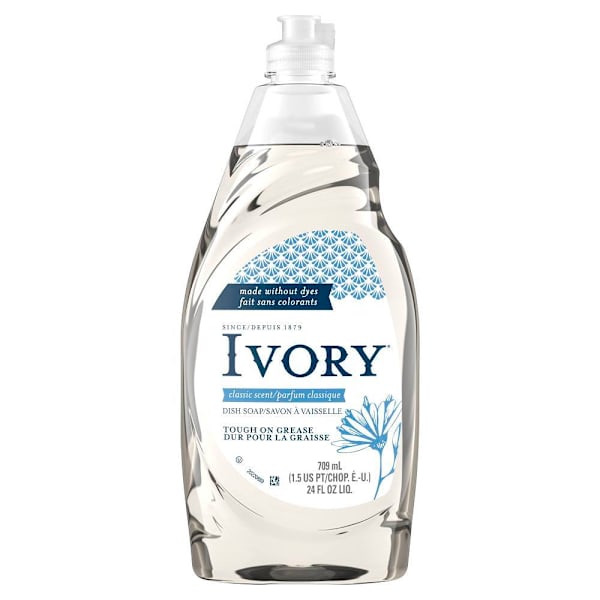 Ivory Concentrated Dishwashing Liquid, Classic Scent, 24 Oz