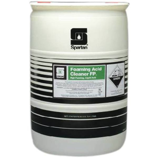 Spartan Foaming Acid Cleaner FP Food Production Sanitation Cleaner, Fragrance Free, 55 Gal