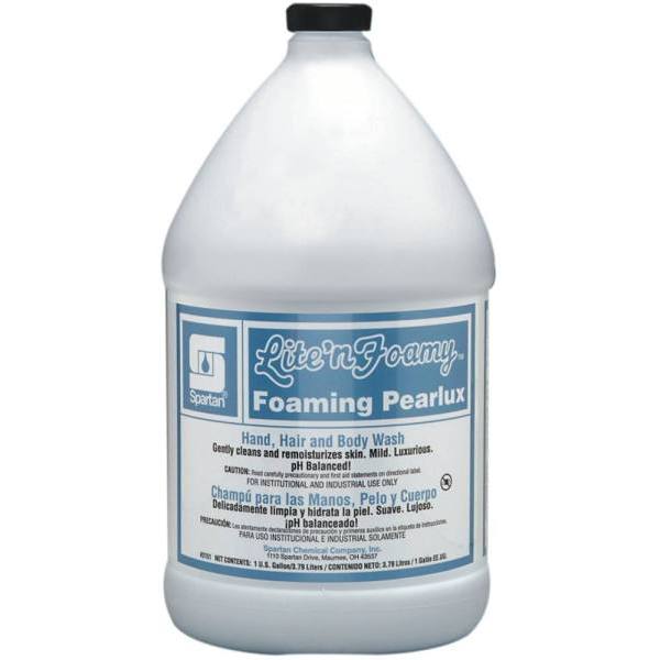 Spartan Lite'n Foamy Foaming Pearlux Hand Wash, 1 Gal